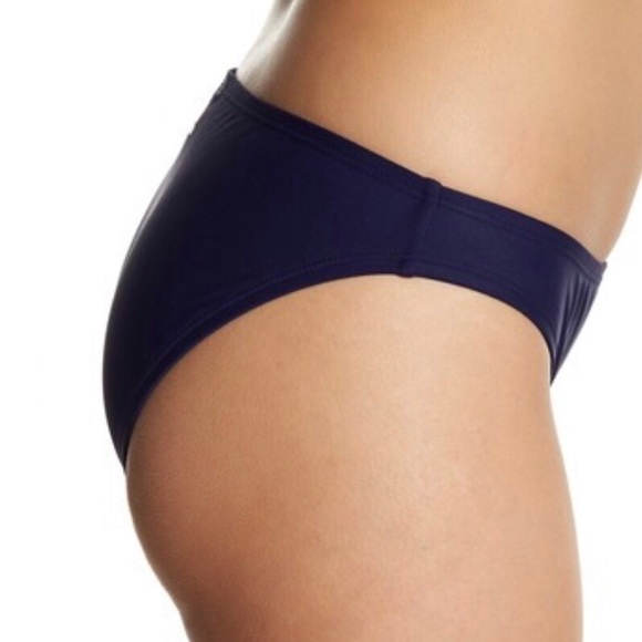 adidas Solid Hipster Bikini Bottoms Blue XL NWT - Picture 3 of 8